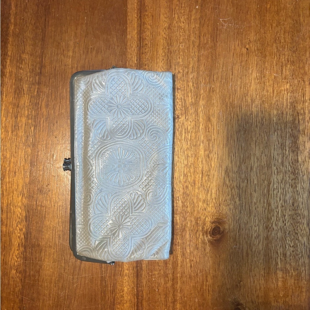 HOBO International, Lauren,  Embossed Leather Clutch - Picture 2 of 6